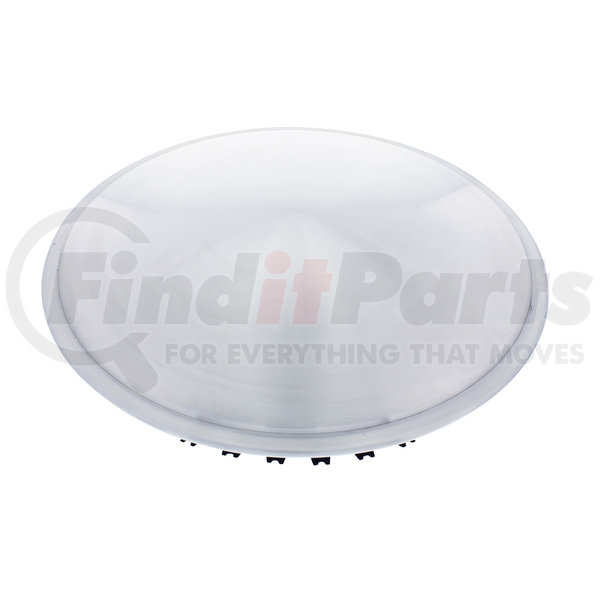 United Pacific Rdc01-15 15 Brushed Stainless Disc Wheel Cover 