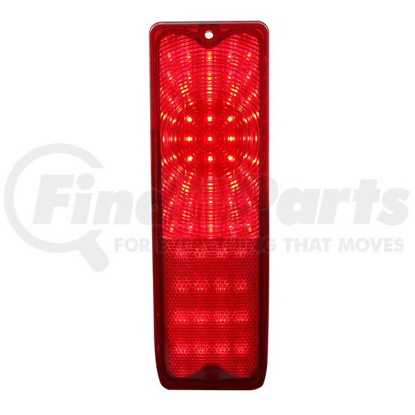 United Pacific 110126 1967-1972 Chevy and Gmc Suburban and Fleet Side LED Tail Lamp Insert Board 