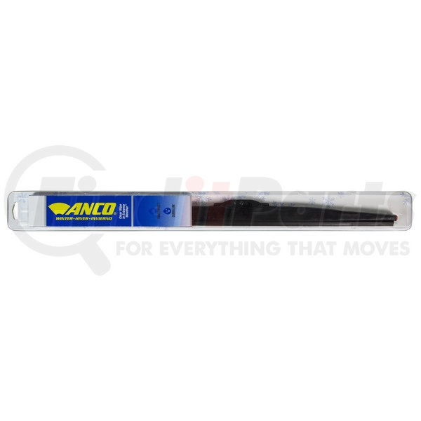 30-22 by ANCO Windshield Wiper Blade 22", Black, Steel Frame with  Rubber Boot, Rubber Blade