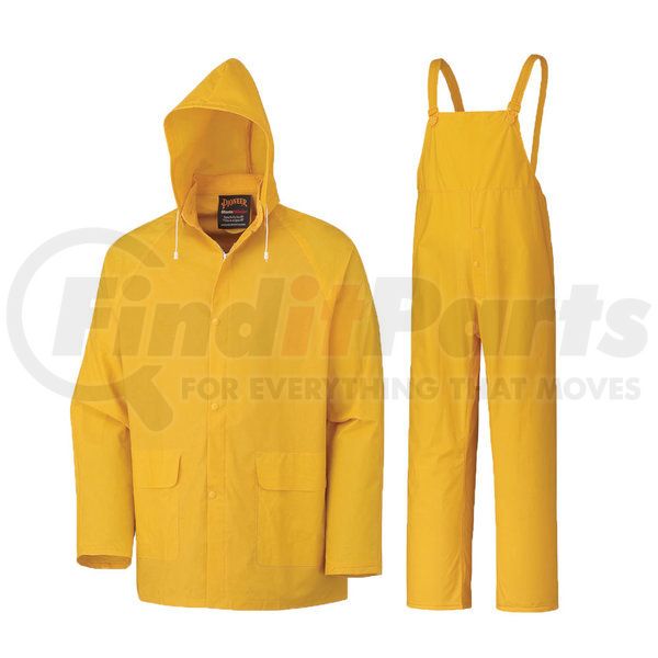 Pioneer Safety V3010460U-3XL - 3 Piece Repel Rainwear Yellow