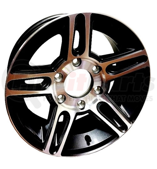 Redneck Trailer WH156-6A-PNNB - Tredit 15 x 6 Aluminum Wheel 655 ...