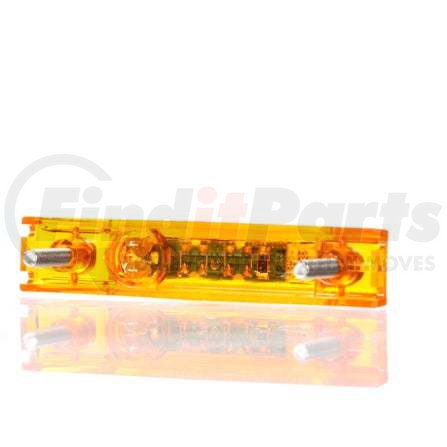 M/C Light Yellow Rectangular Truck-Lite 35200Y 35 Series 2 Diode LED P2
