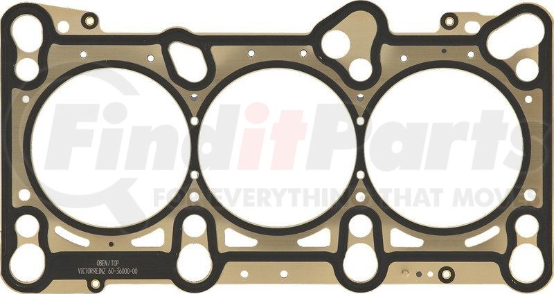 61 36000 00 by VICTOR REINZ GASKETS Multi-Layer Steel Cylinder Head Gasket  for 3.0L Audi A4 and A6