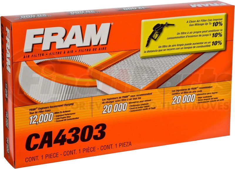 FRAM CA4303 Extra Guard Rigid Panel Air Filter
