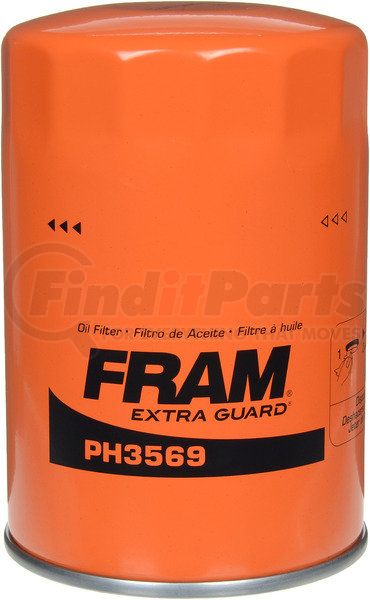 Oil Filter Metal Spin On Type Aixam Audi Rover Seat Volvo VW Fram PH3569A