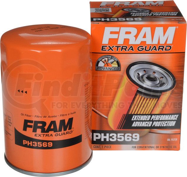 Oil Filter Metal Spin On Type Aixam Audi Rover Seat Volvo VW Fram PH3569A