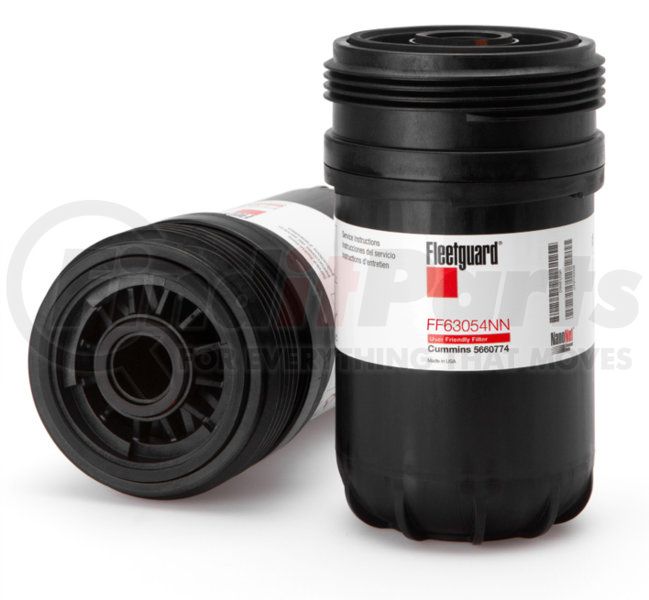 FF63054NN By FLEETGUARD - Fuel Filter - NanoNet Media, 7.09 In. Height