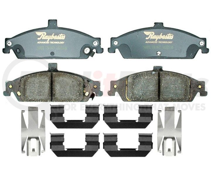 Raybestos ATD727C Disc Brake Pad Set + Cross Reference FinditParts