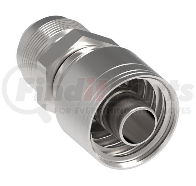 SAE 4 Hose Size x 3/8 JIC Male SAE 4 Hose Size x 3/8 JIC Male Straight Rigid Eaton Weatherhead 04Z-506 Low Carbon Steel WeatherGRIP Hose Crimp Fitting SAE 4 Hose Size x 3/8 JIC Male SAE 4 Hose Size x 3/8 JIC Male Straight Rigid Eaton Weatherhead 04Z-506 Low Carbon Steel WeatherGRIP Hose Crimp Fitting
