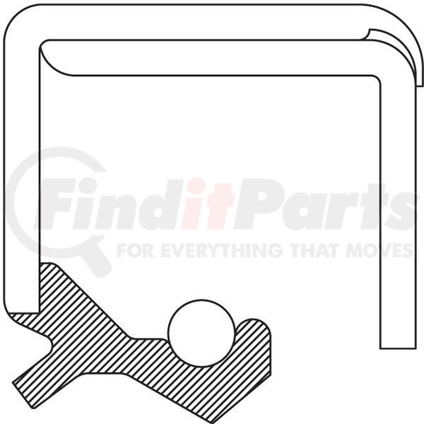 National 417494 Oil Seal 