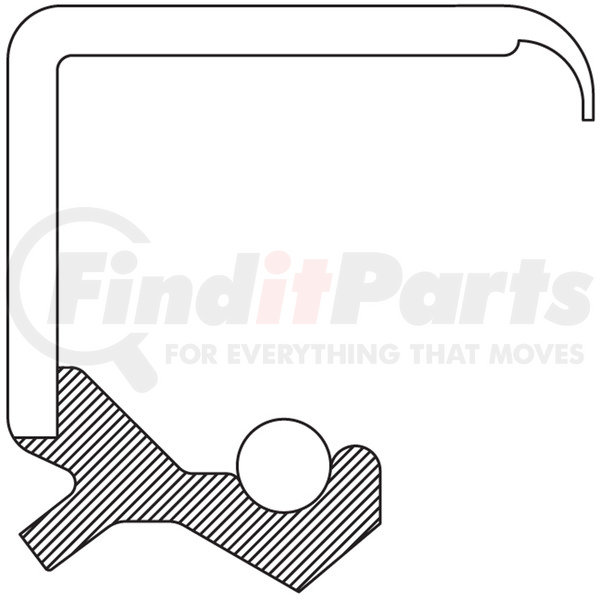 National 471833 Oil Seal