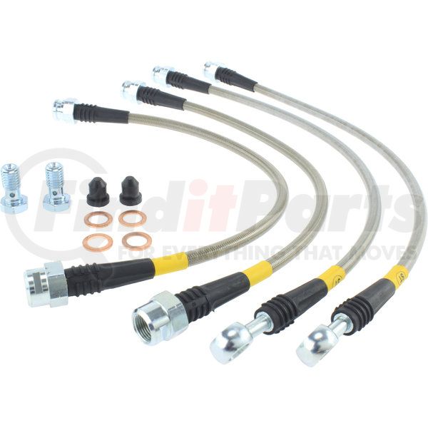 950.66505 by STOPTECH - Stainless Steel Brake Line Kit
