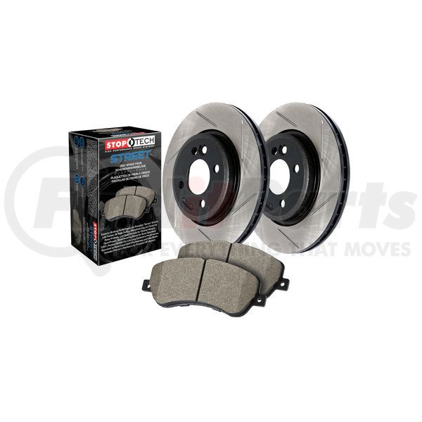 Stoptech 937.40028 Street Axle Pack Front Slotted Stoptech 937.40028 Street Axle Pack Front Slotted