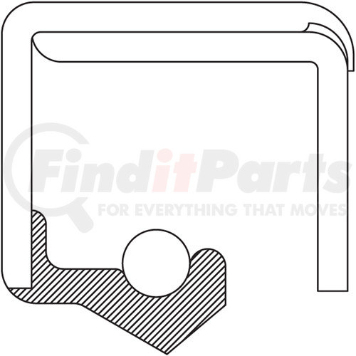 National 455008 Oil Seal
