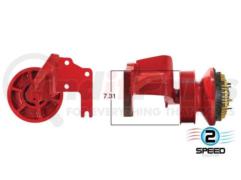 99897 by KIT MASTERS Cummins Fan Clutch