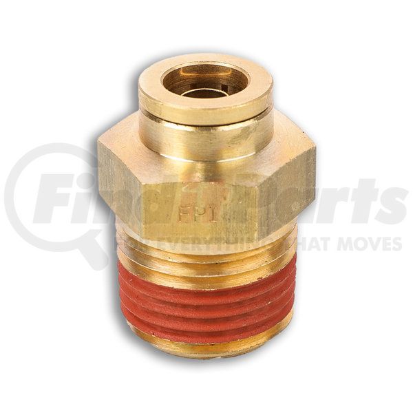 NP68-6-8 by POWER PRODUCTS - Connector Male, Brass, 3/8 x 1/2