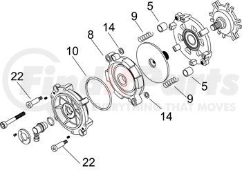 Horton HOR994317 Engine Cooling Fan Clutch Kit | FinditParts