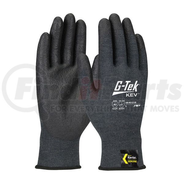 09-K1218/XXL by G-TEK - KEV™ Work Gloves - 2XL, Gray