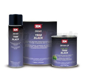SEM Products SEM-39144 Trim Black, Quart Can