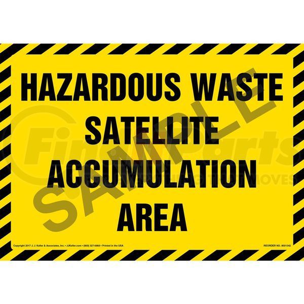 8001342 by JJ KELLER - Hazardous Waste Satellite Accumulation Area ...