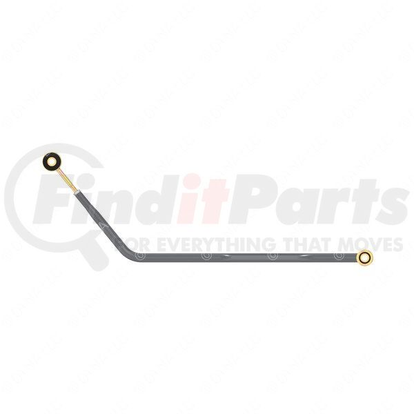 A02-13343-000 by FREIGHTLINER - Clutch Push Rod - Steel, Black