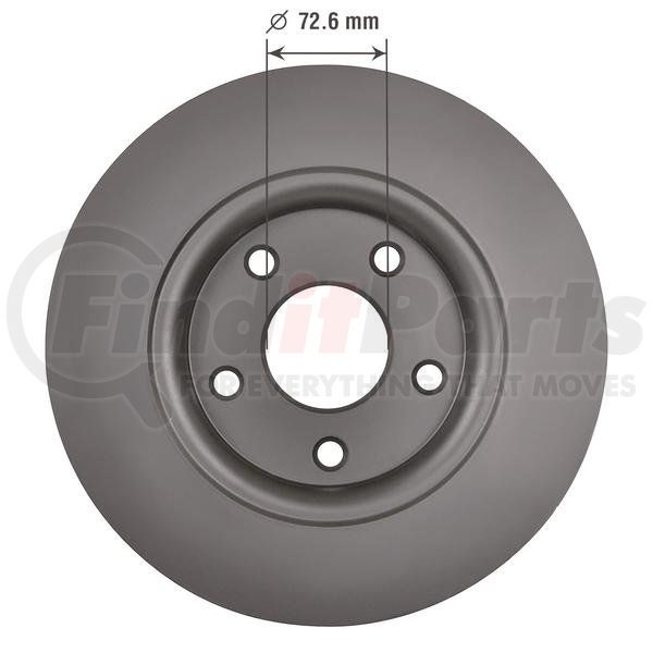 Neotek 1070112GF Disc Brake Rotor + Cross Reference FinditParts