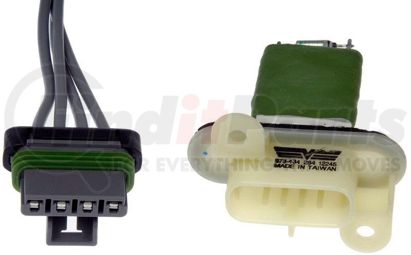 973-434 by DORMAN - Blower Motor Resistor Kit with Harness