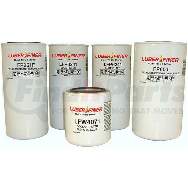 LK206I by LUBERFINER Oil Filter Kit